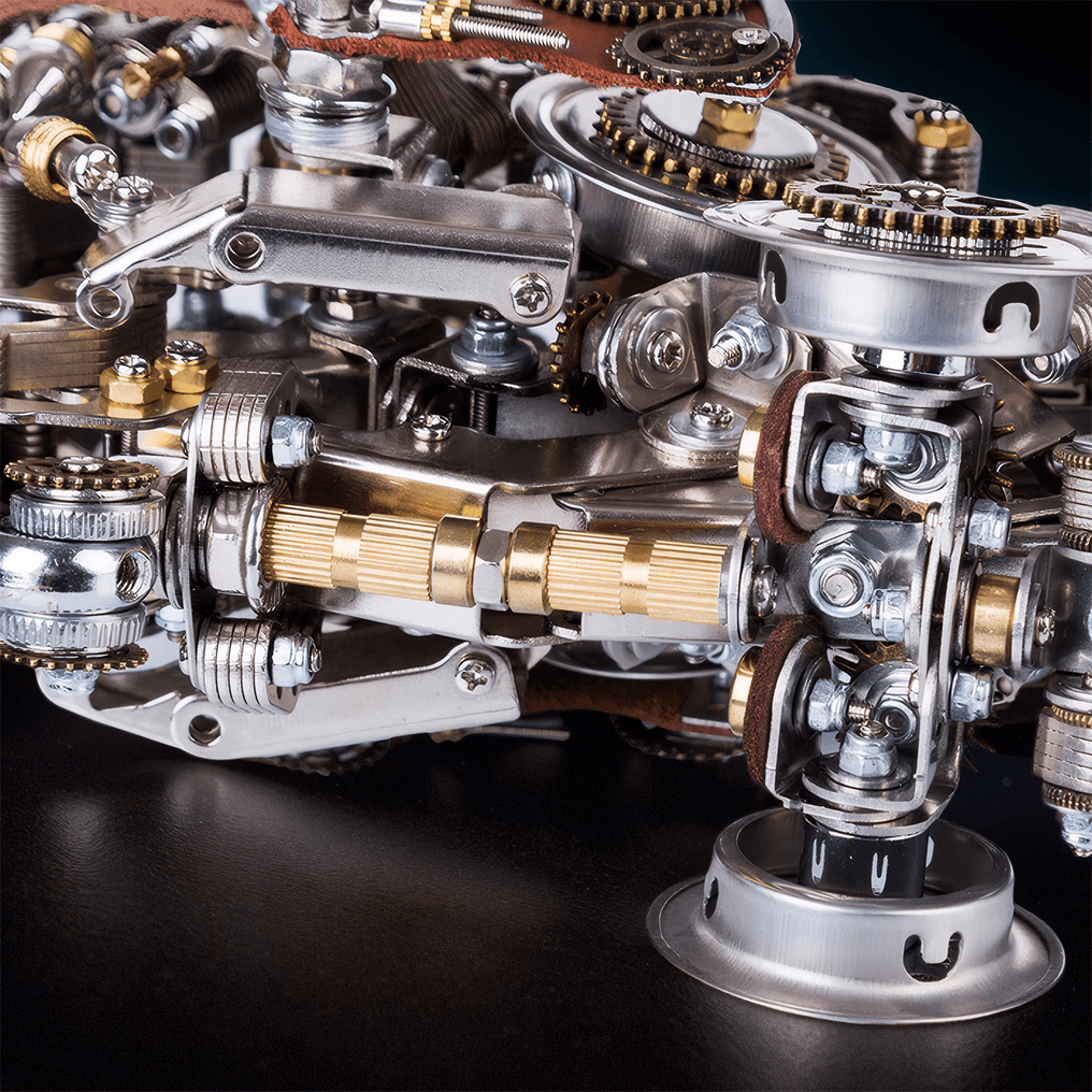 Puzzloria™ | DIY 3D Mechanical Anglefish Metal Model Puzzles Building Block Set 1064PCS+ - Puzzloria