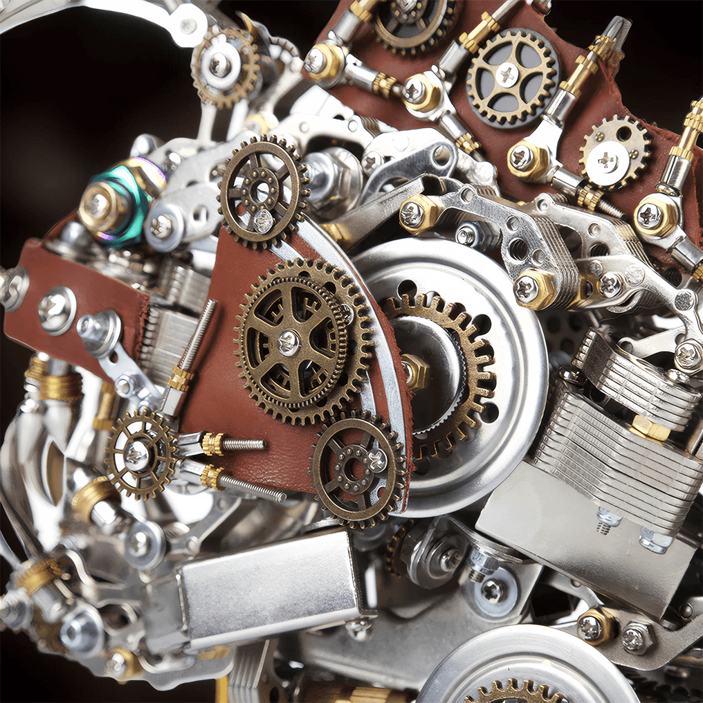 Puzzloria™ | DIY 3D Mechanical Anglefish Metal Model Puzzles Building Block Set 1064PCS+ - Puzzloria