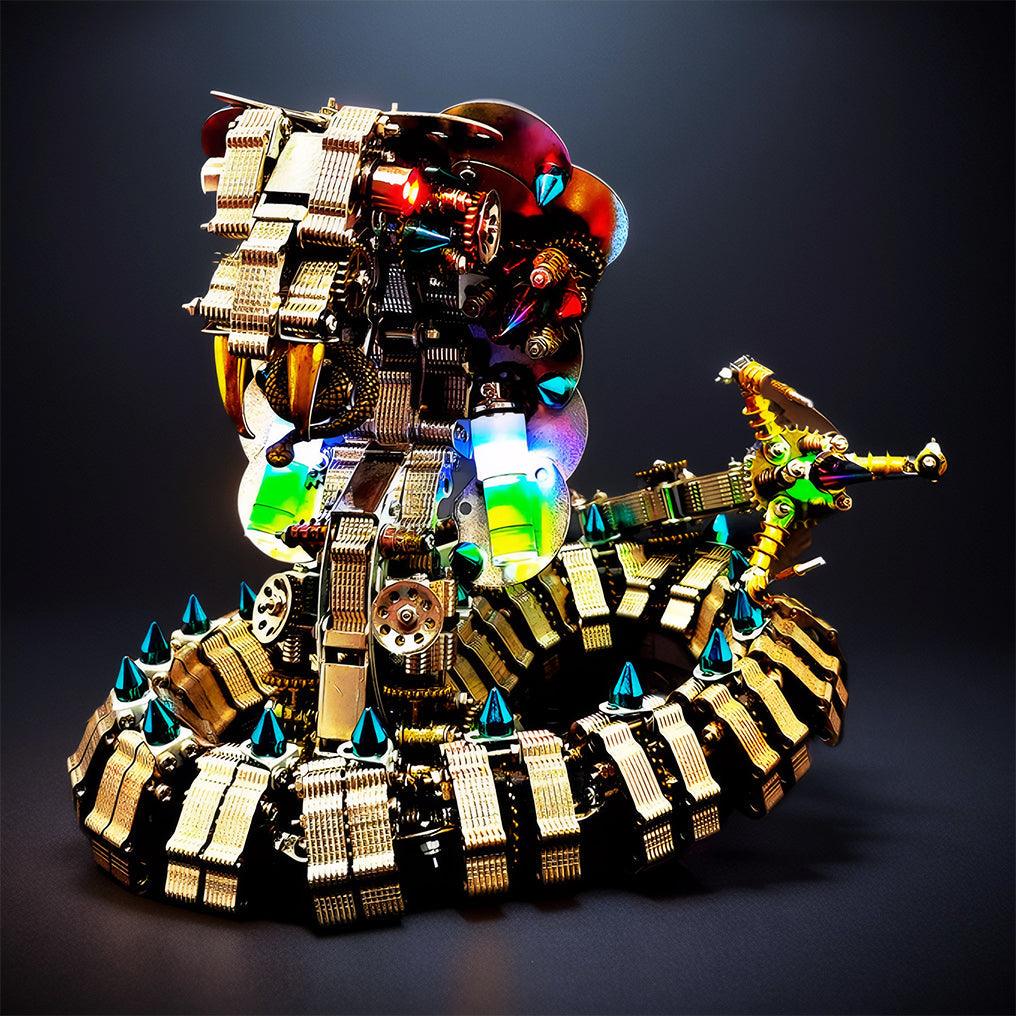 Puzzloria™ | Lifelike Mechanical Cobra 3D Metal DIY Model Kit - Puzzloria