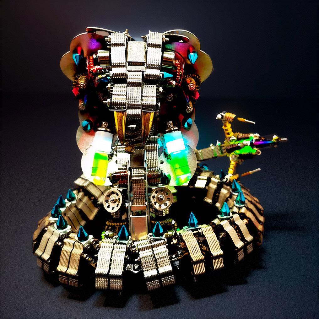 Puzzloria™ | Lifelike Mechanical Cobra 3D Metal DIY Model Kit - Puzzloria