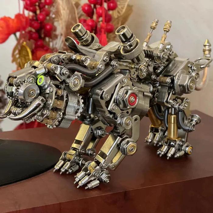 Puzzloria™ | DIY 3D Metal Model Bengal Tiger Kit Puzzles Building Block Set Toys - Puzzloria