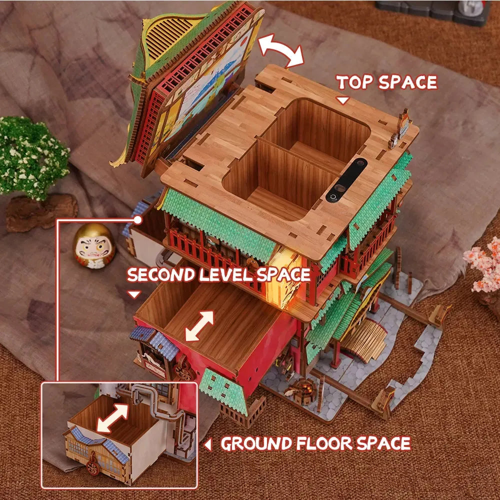 Puzzloria 3D Puzzle Onsen Saga kit