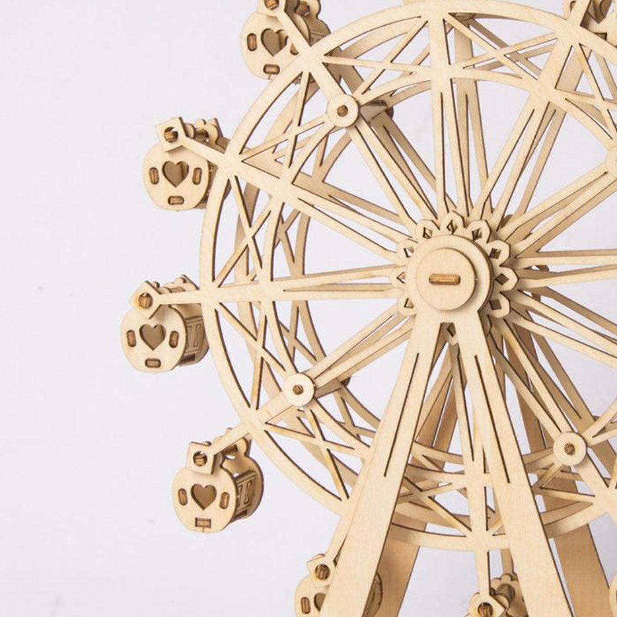 Puzzloria™ | Grand Ferris Wheel 3D Wooden Puzzle - Puzzloria