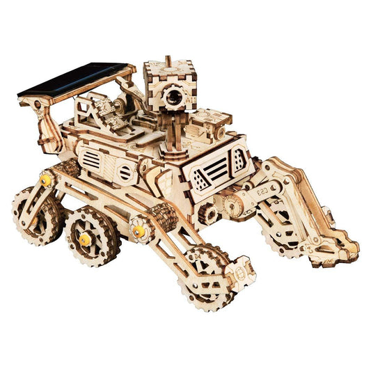 Puzzloria™ | Harbinger Rover - Solar-Powered Mars Exploration Model Kit - Puzzloria