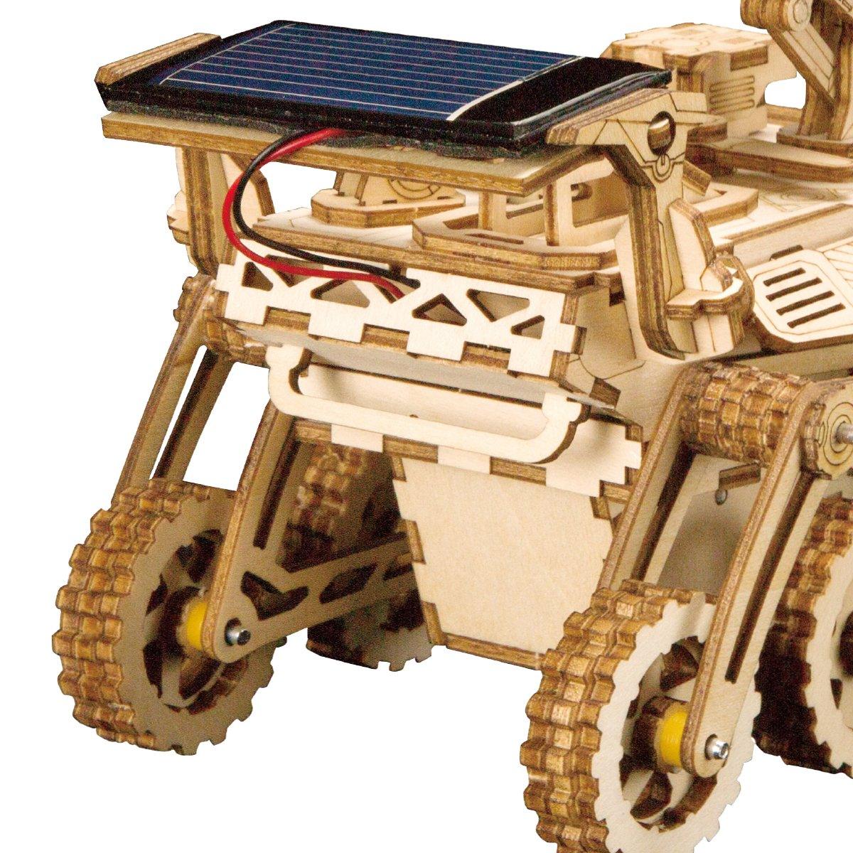 Puzzloria™ | Harbinger Rover - Solar-Powered Mars Exploration Model Kit - Puzzloria
