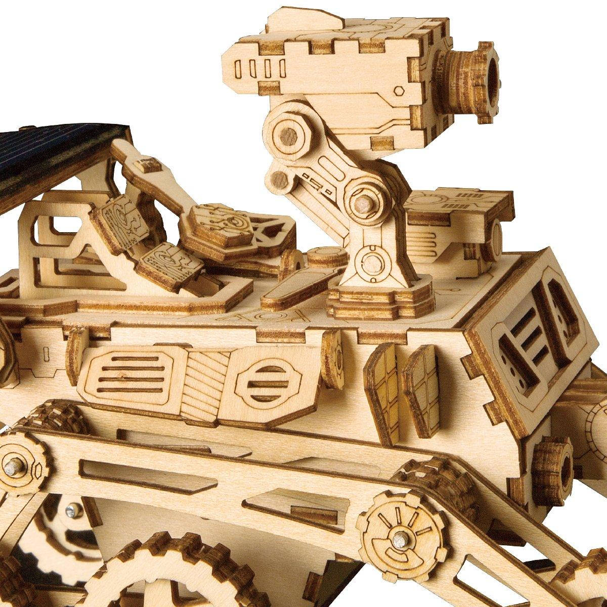 Puzzloria™ | Harbinger Rover - Solar-Powered Mars Exploration Model Kit - Puzzloria