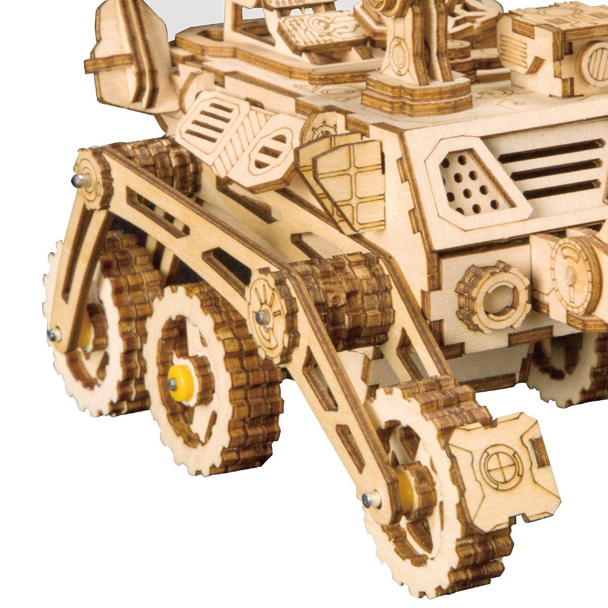 Puzzloria™ | Harbinger Rover - Solar-Powered Mars Exploration Model Kit - Puzzloria