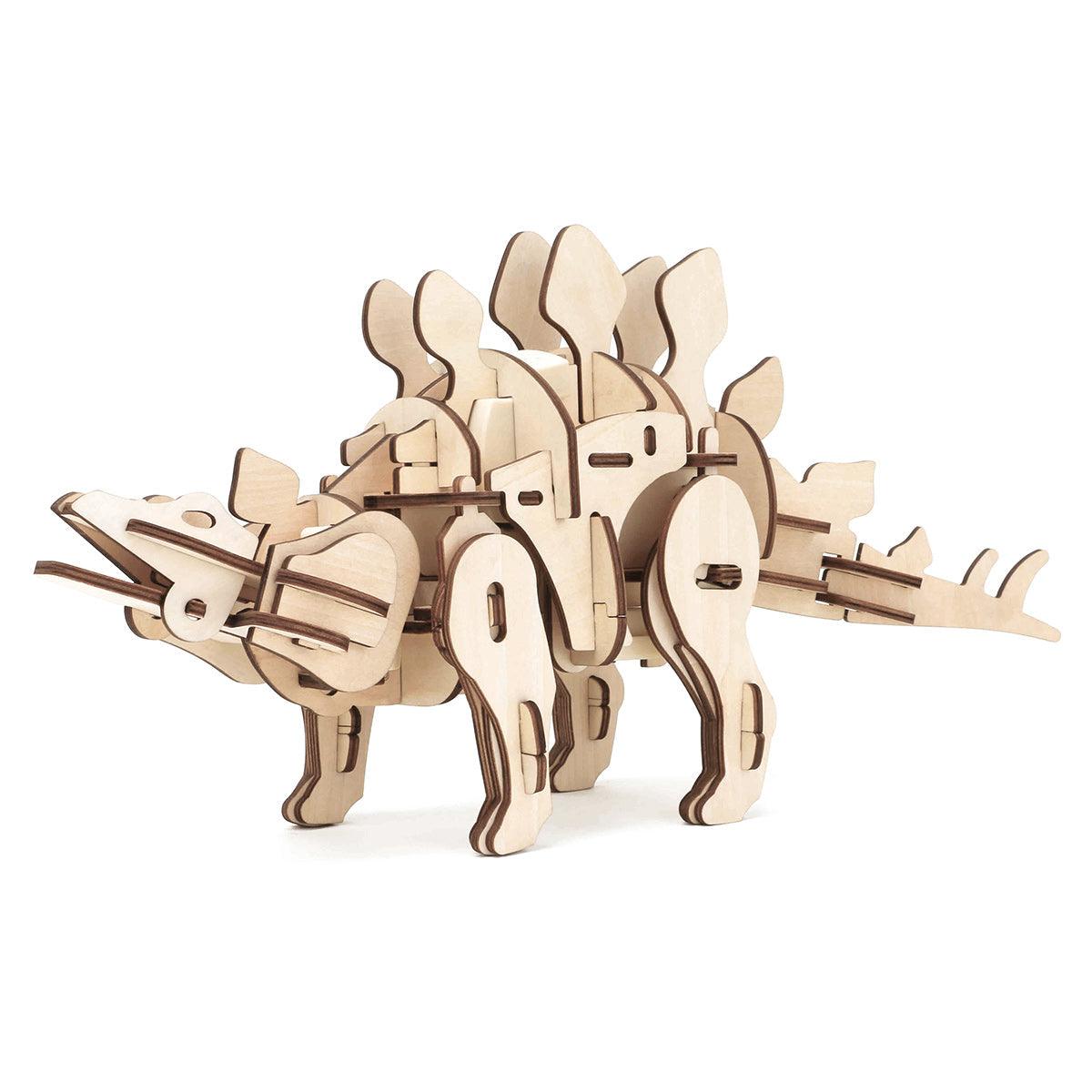 Puzzloria™ | Jurassic Explorer - Remote Control Walking Stegosaurus - Puzzloria