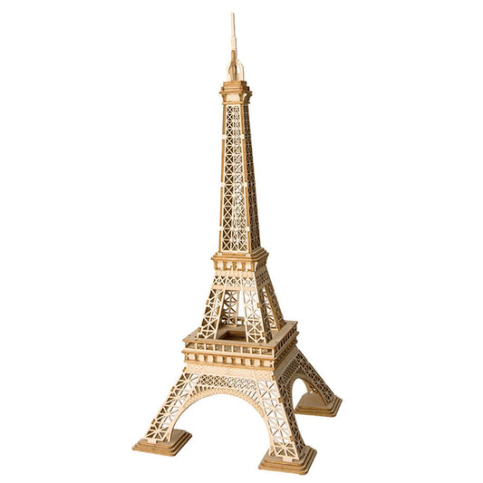 Puzzloria™ | Parisian Wonder 3D Wooden Architecture Puzzle - Puzzloria