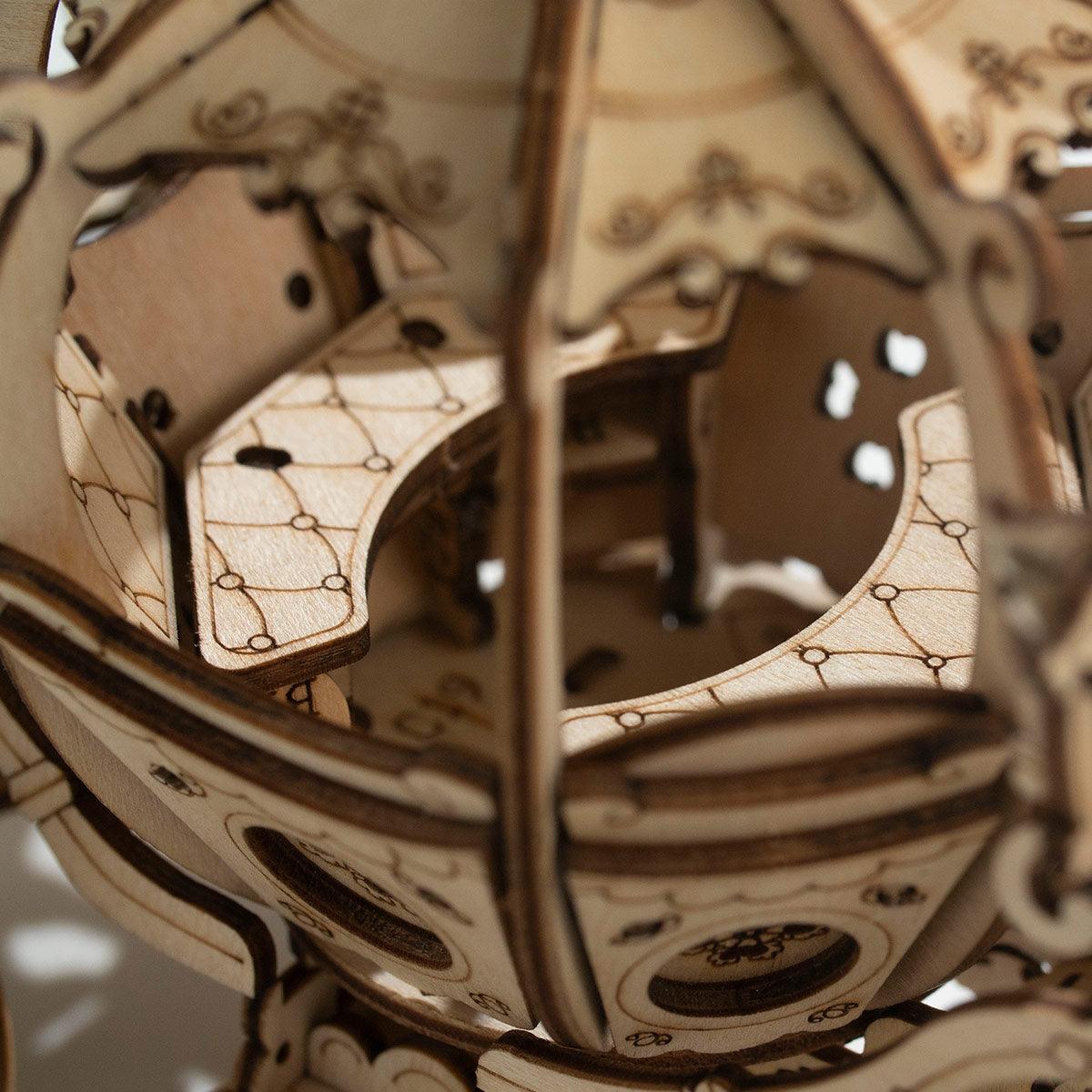 Puzzloria™ | Pumpkin Carriage 3D Wooden Puzzle - Puzzloria