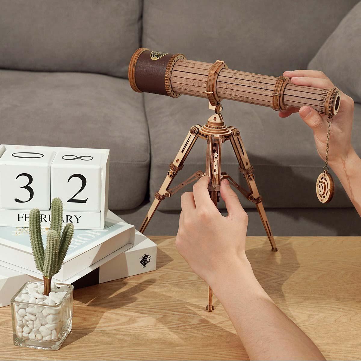 Puzzloria™ | Stargazer's Vintage Monocular Telescope - Puzzloria