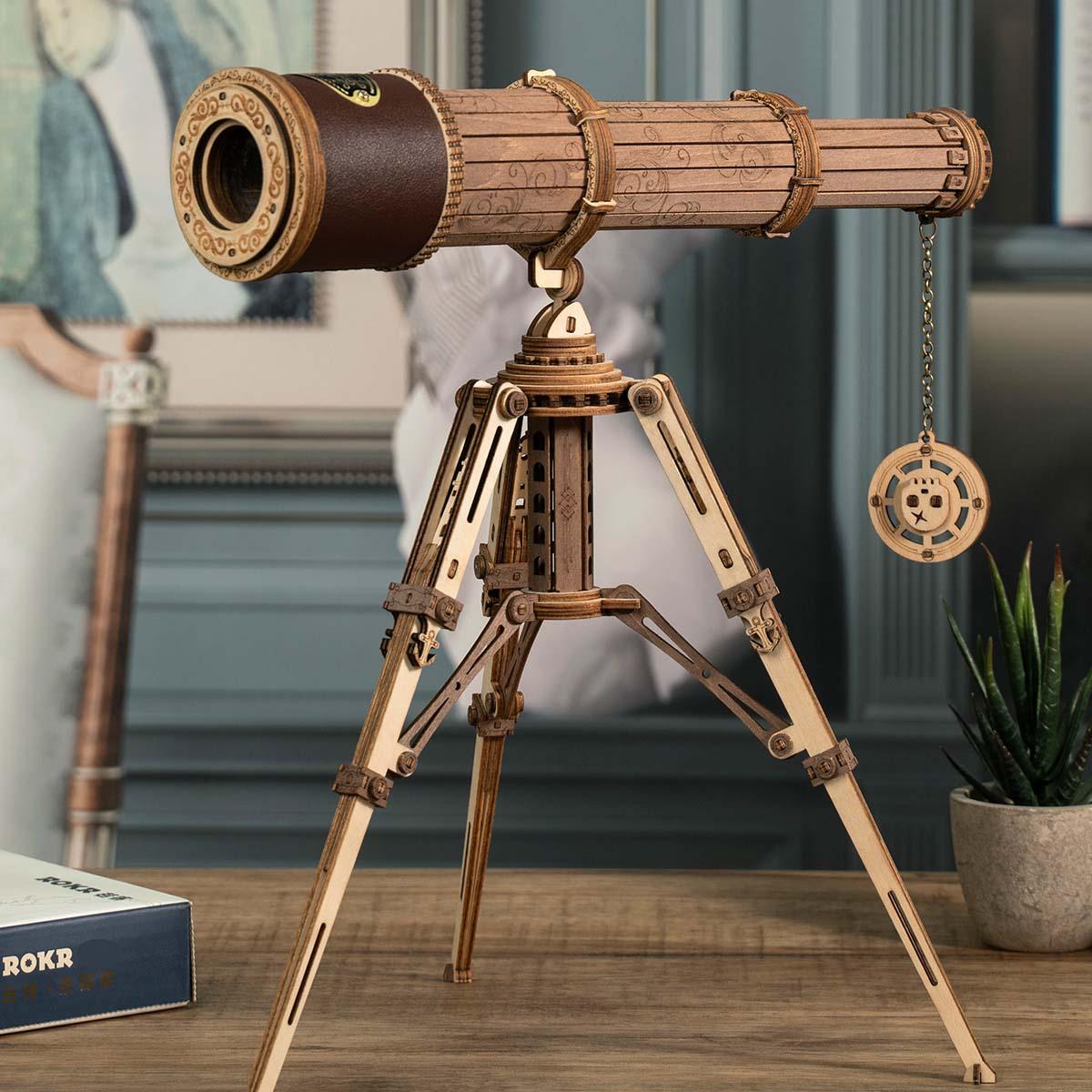 Puzzloria™ | Stargazer's Vintage Monocular Telescope - Puzzloria