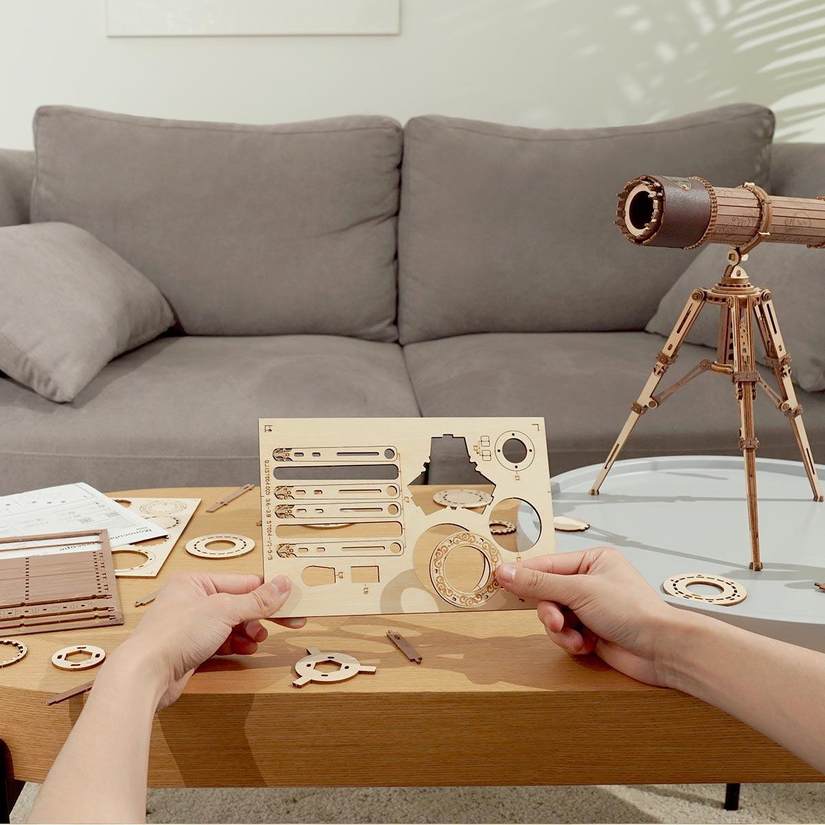 Puzzloria™ | Stargazer's Vintage Monocular Telescope - Puzzloria