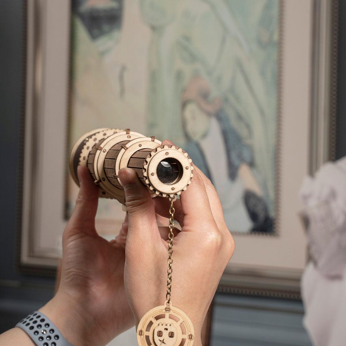 Puzzloria™ | Stargazer's Vintage Monocular Telescope - Puzzloria