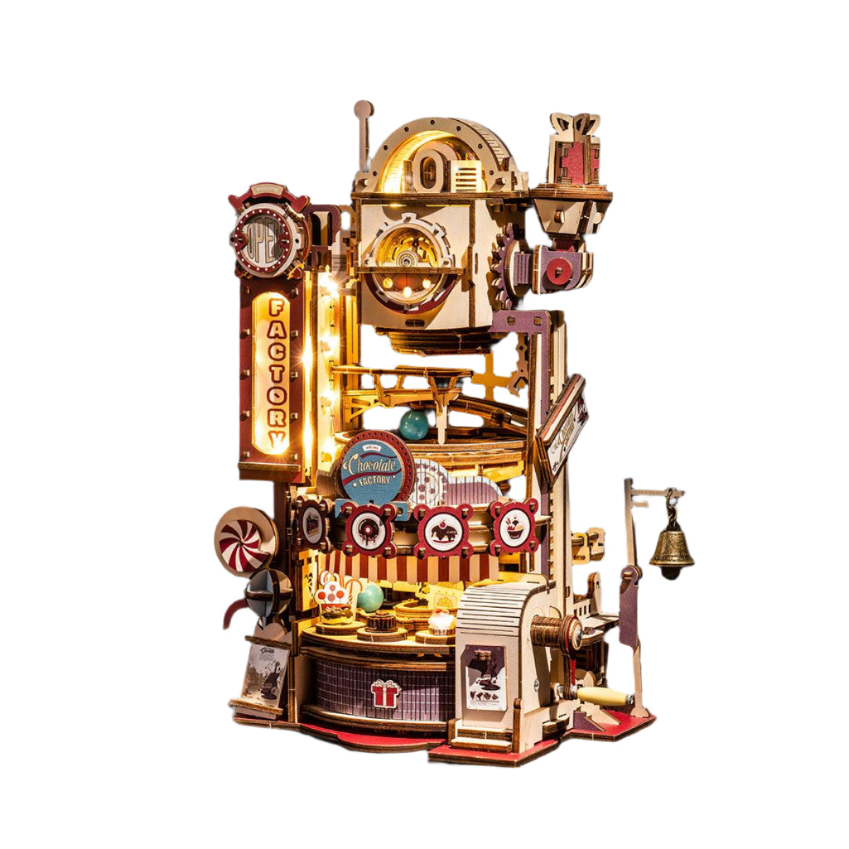 Puzzloria™ | Sweet Factory Marble Run - Puzzloria