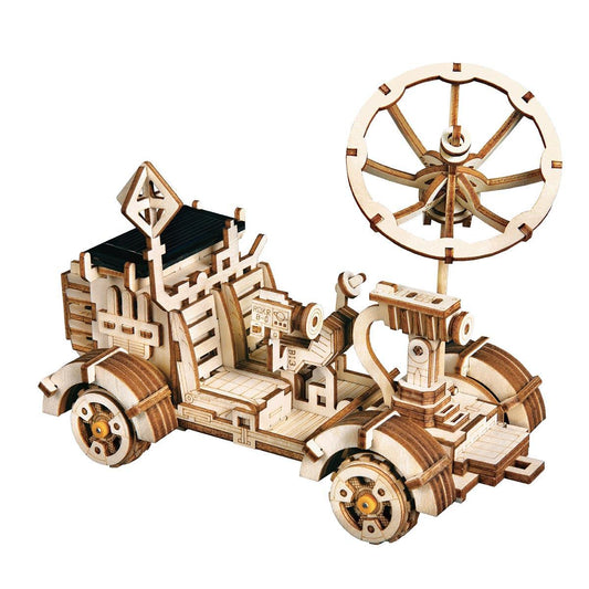 Puzzloria™ | Terrain Rambler - Solar-Powered Exploration Rover Kit - Puzzloria
