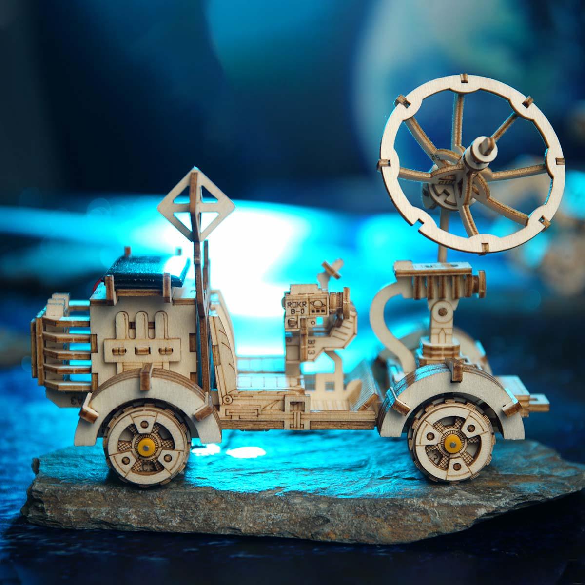 Puzzloria™ | Terrain Rambler - Solar-Powered Exploration Rover Kit - Puzzloria