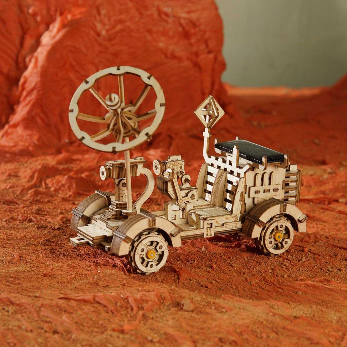 Puzzloria™ | Terrain Rambler - Solar-Powered Exploration Rover Kit - Puzzloria
