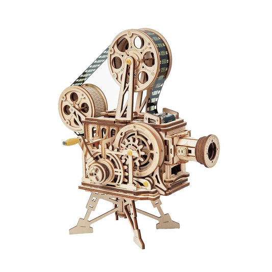 Puzzloria™ | Vintage Vitascope - DIY Wooden Movie Projector - Puzzloria