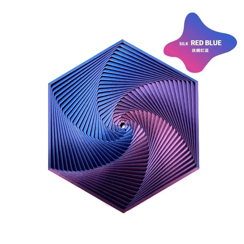 Puzzloria™ | Hypnotic Fractal Fidget Hexagon - Puzzloria