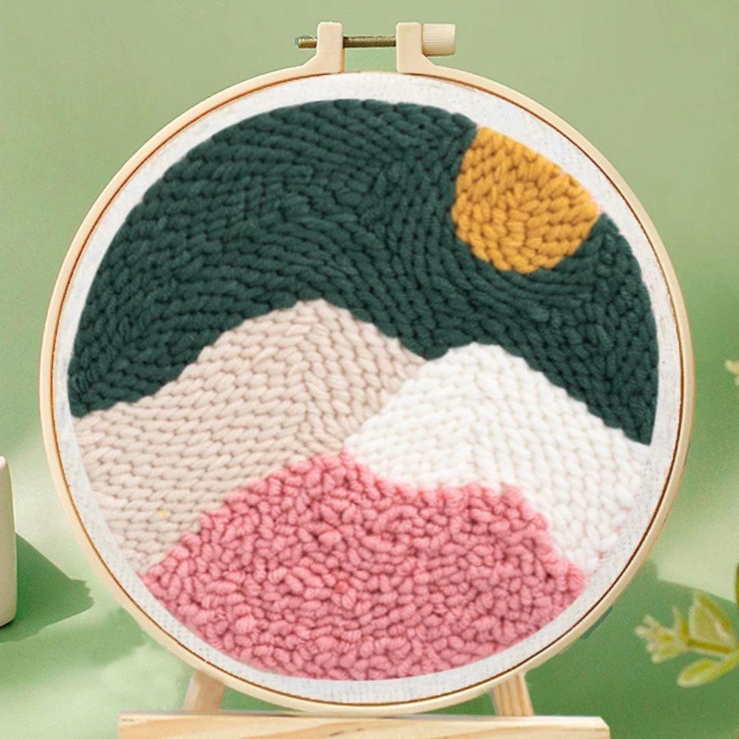 Puzzloria™ | Pre-Designed Punch Needle Kits - Puzzloria