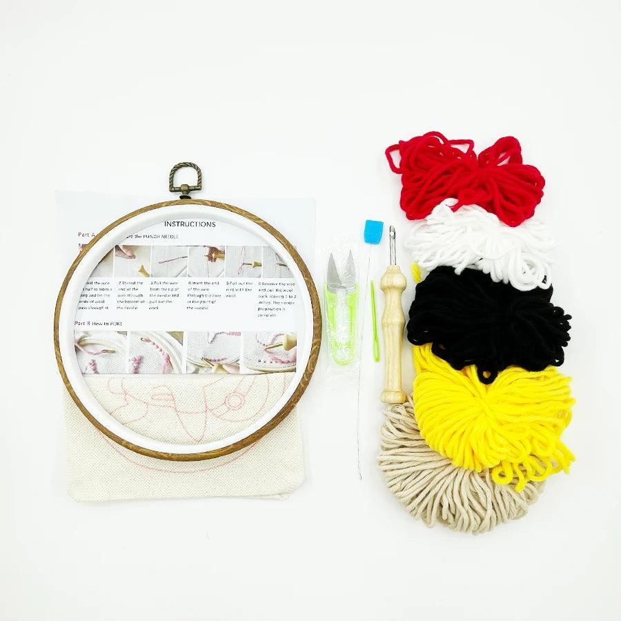 Puzzloria™ | Pre-Designed Punch Needle Kits - Puzzloria