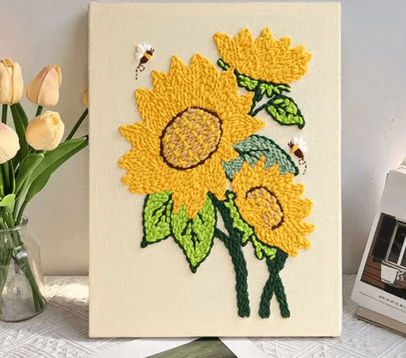 Puzzloria™ | Pre-Designed Punch Needle Kits - Puzzloria