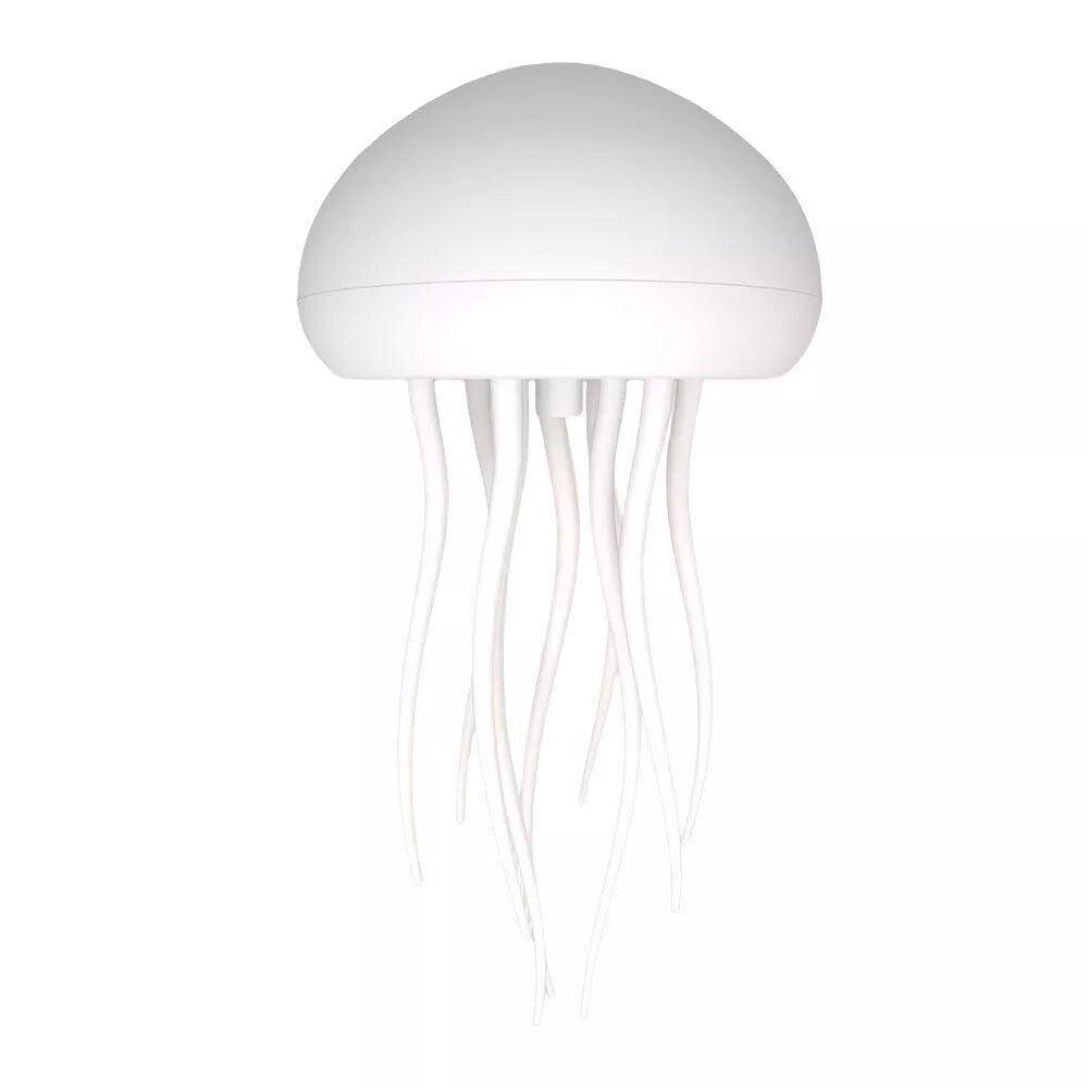 Color changing LED night light jellyfish lamp with RGB lighting and flexible tentacles
