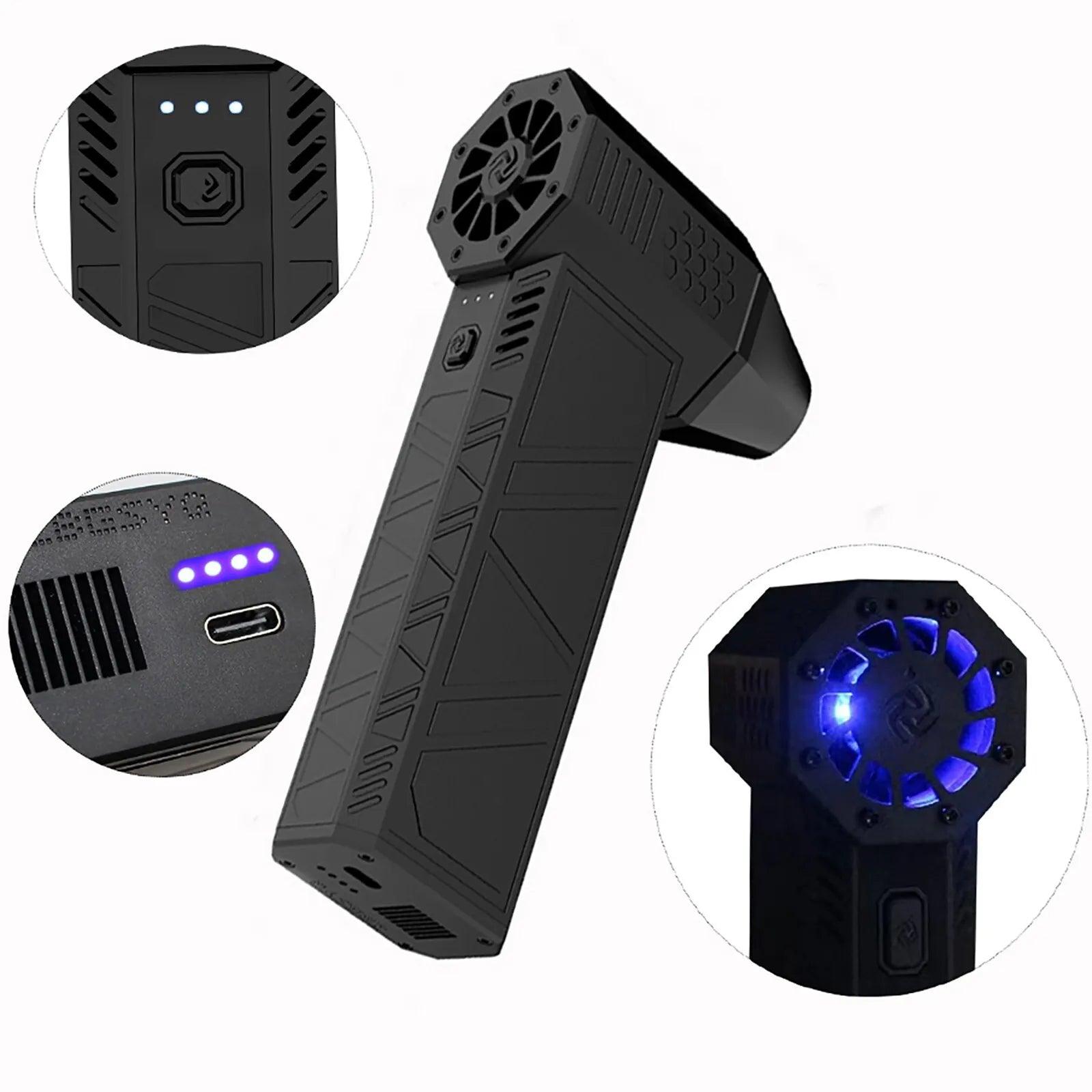 Puzzloria™ | X3 Turbo Jet Handheld Fan - Puzzloria