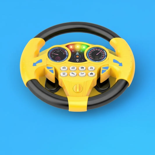 kids steering wheel toy, toddler car seat toy, simulation steering wheel, interactive driving toy, baby steering wheel, travel toy for toddlers, stroller toy, pretend driving toy, toy steering wheel with lights and sounds, educational toy for kids, gift for toddlers 3256807605937510-YB 3256807605937510-YW
