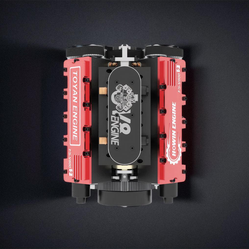 Puzzloria™ | DIY 1/10 V8 Engine Model 28cc Gasoline Engine Kit FS-V800G - Puzzloria