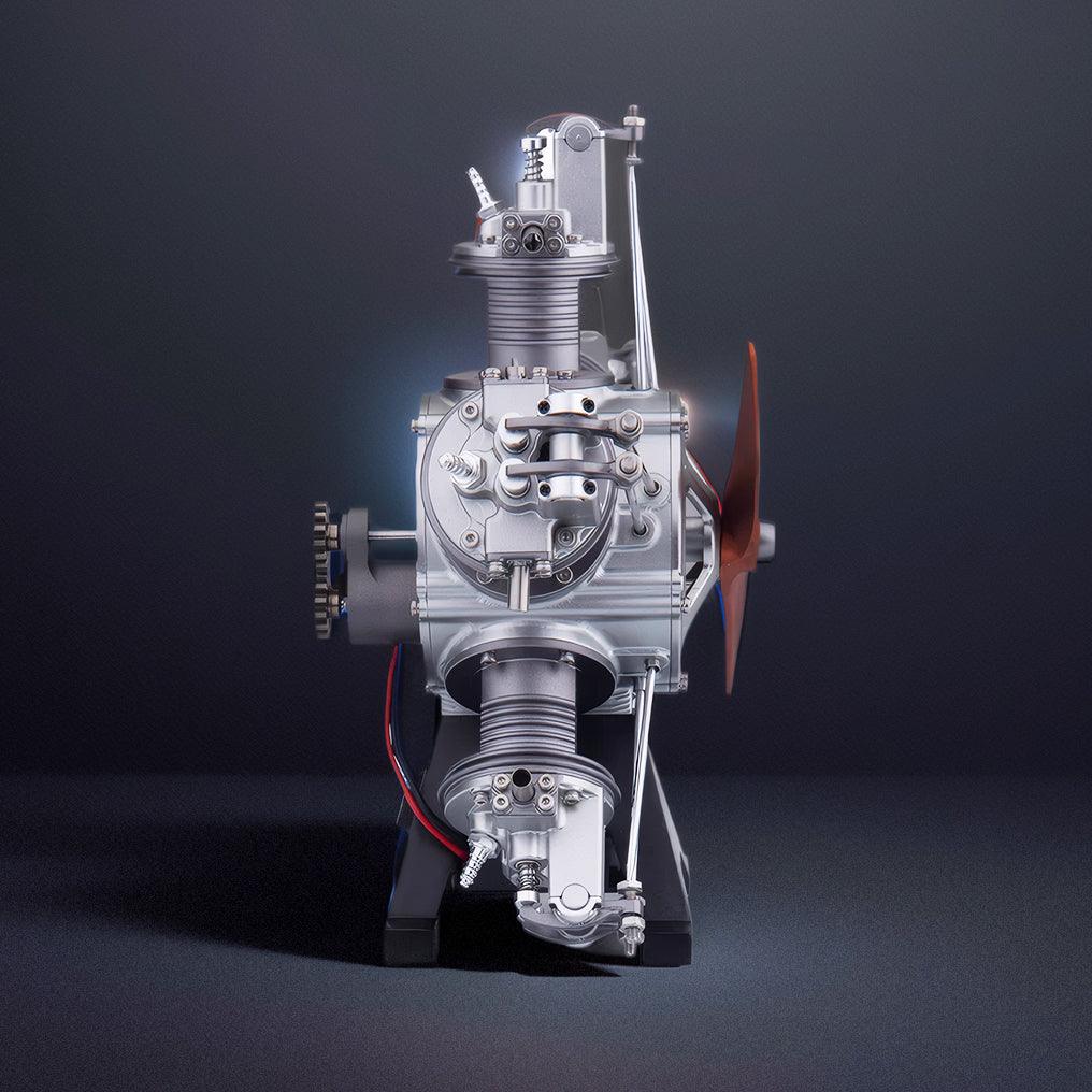 Puzzloria™ | DIY 1/6 Full Metal 5 Cylinder Radial Engine Model Kit - Puzzloria