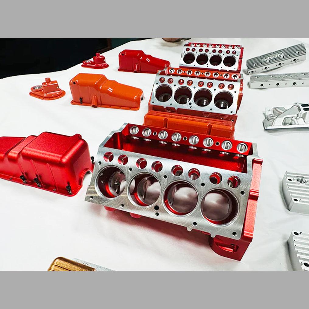 Puzzloria™ | DIY 1/6 Gasoline Flathead 4-Stroke V8 Water-Cooled Engine 44CC Model Kit That Works - Puzzloria