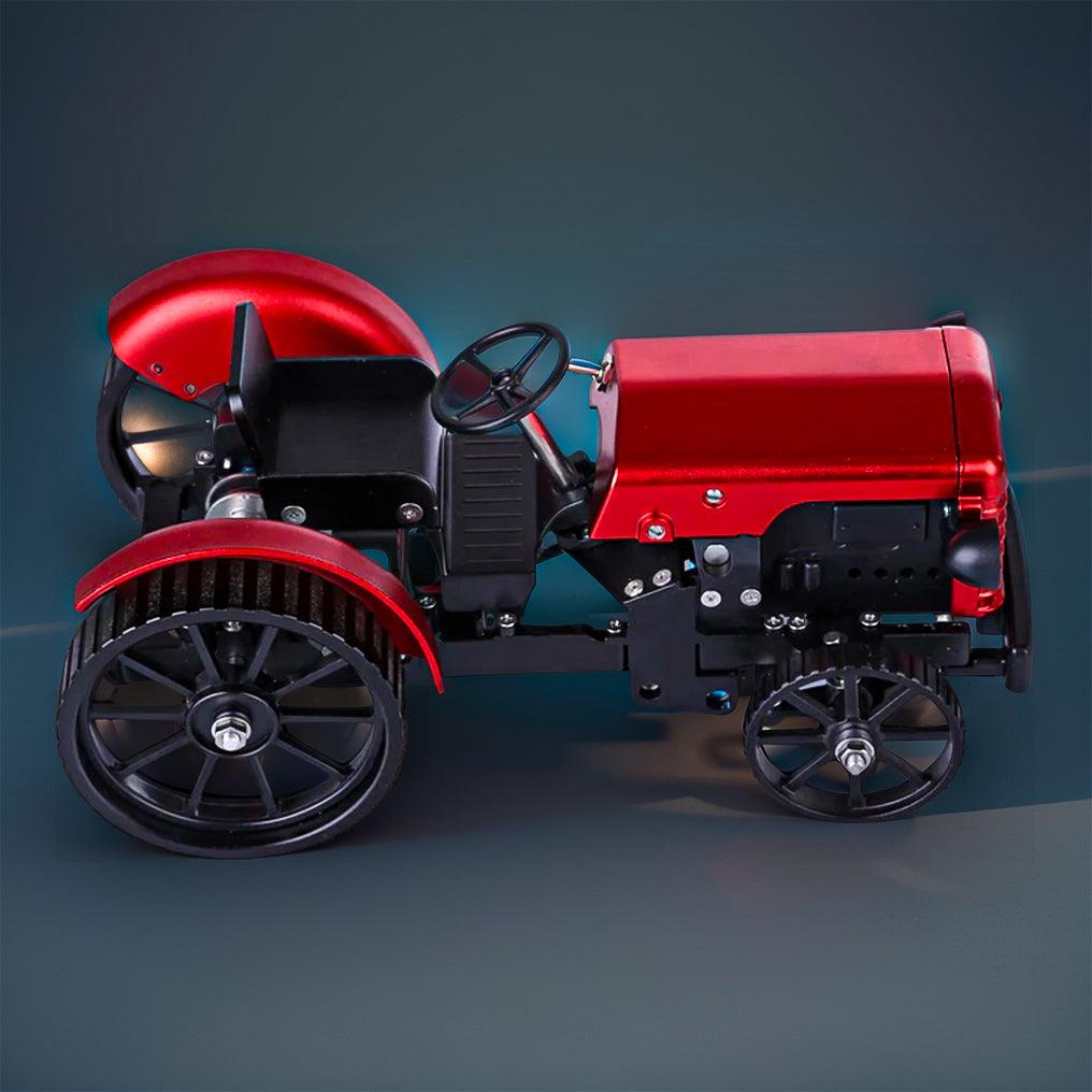 Puzzloria™ | DIY Educational Mini APP Metal RC Tractor Model Assembly Kit - Puzzloria