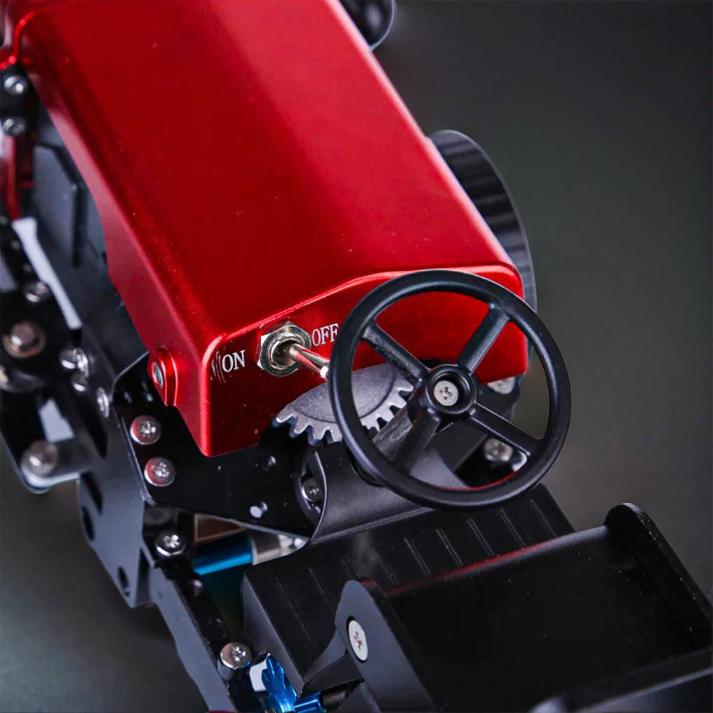 Puzzloria™ | DIY Educational Mini APP Metal RC Tractor Model Assembly Kit - Puzzloria