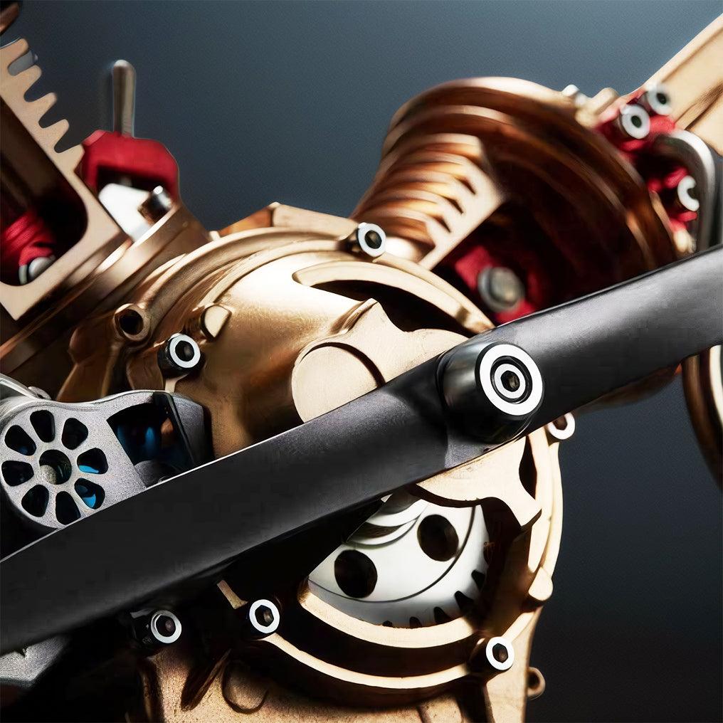 Puzzloria™ | DIY Full Metal V2 Car Engine Assembly Kit that Work - Puzzloria