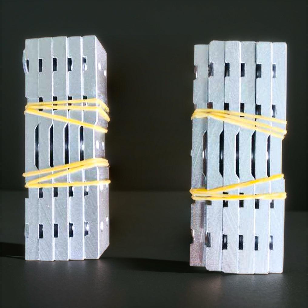 Puzzloria™ | DIY Metal Rail Track Accessory for Steam Train Assembly Engine - Puzzloria