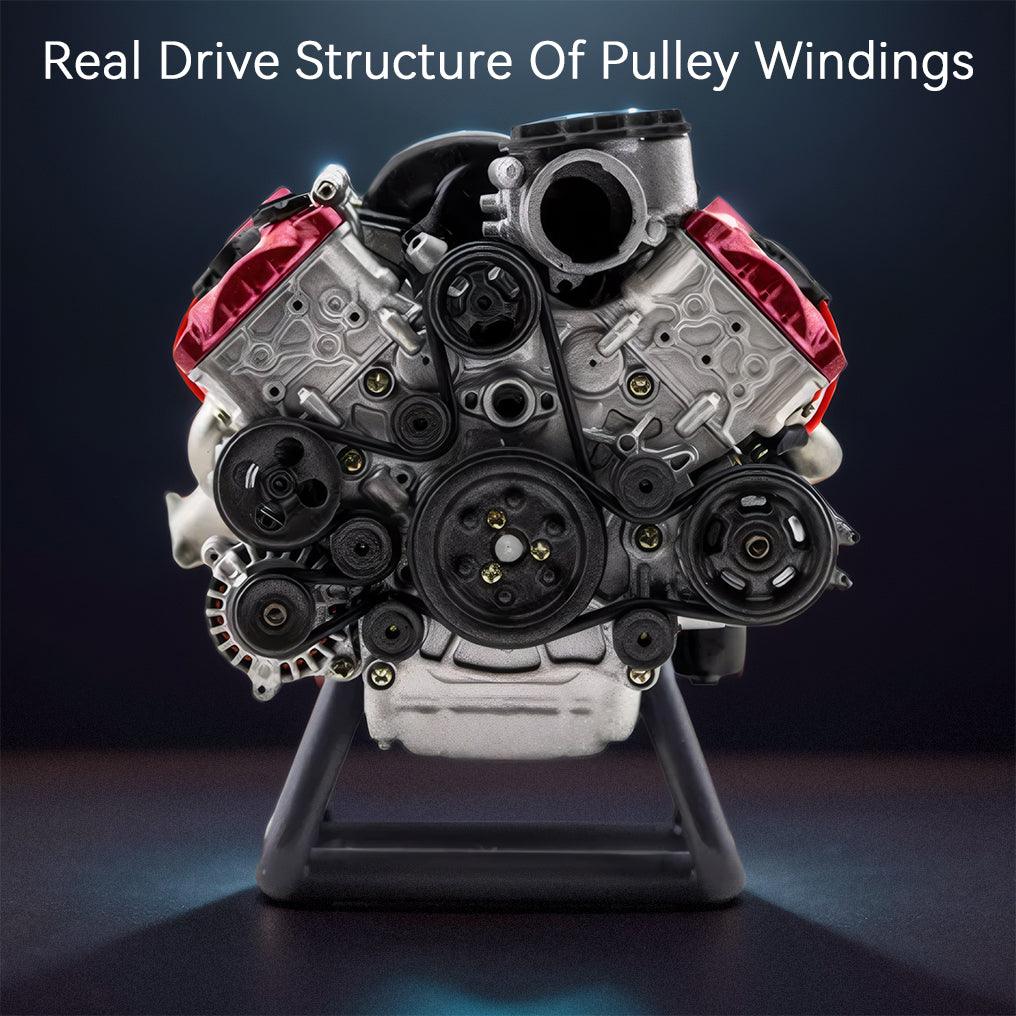 Puzzloria™ | DIY Mini Motor V8 Engine RC Performance V8 Engine - Puzzloria