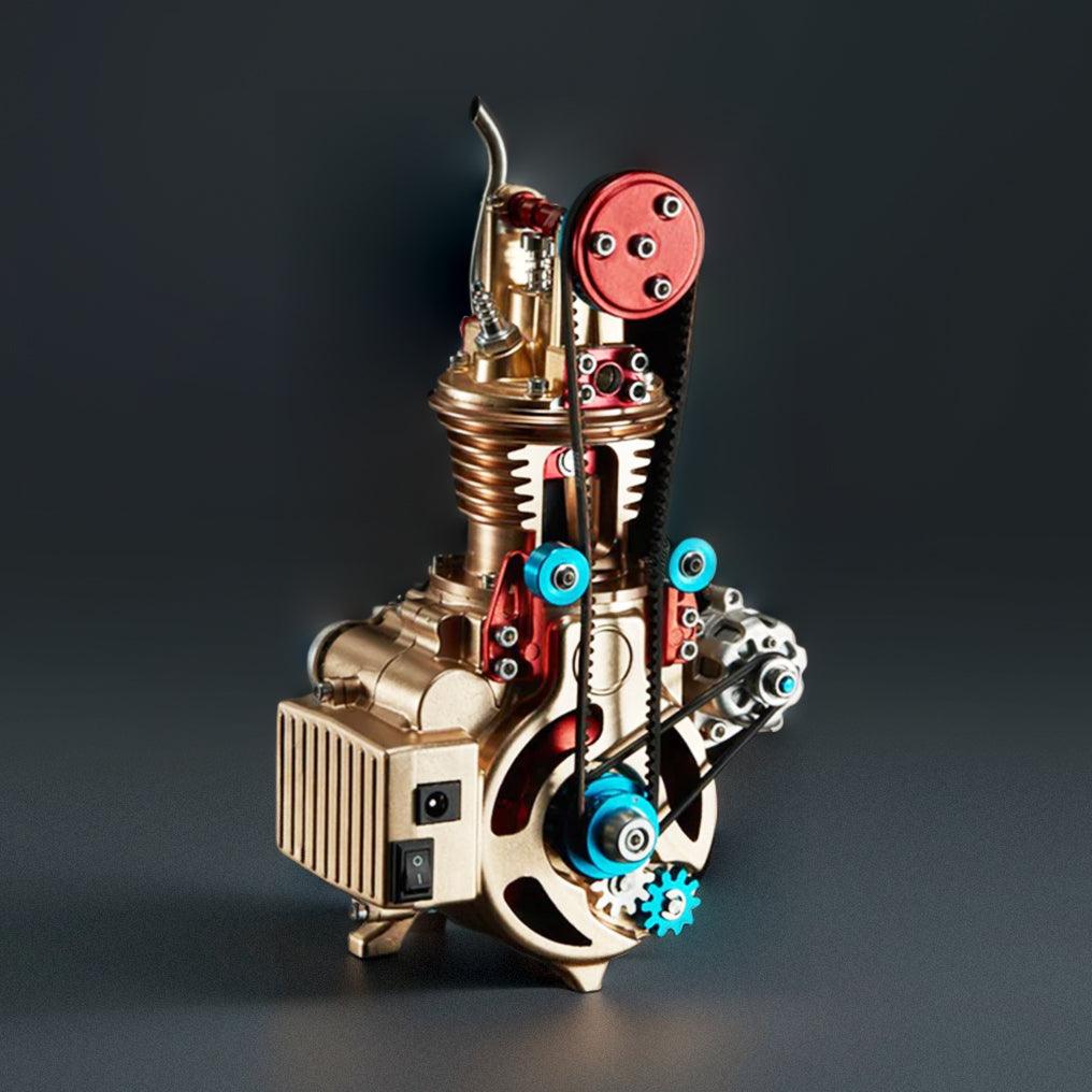 Puzzloria™ | DIY Single-cylinder Car Engine Assembly Kit Build Kit Gift Toy for Collection - Puzzloria