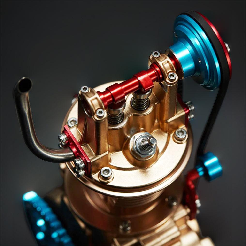 Puzzloria™ | DIY Single-cylinder Car Engine Assembly Kit Build Kit Gift Toy for Collection - Puzzloria