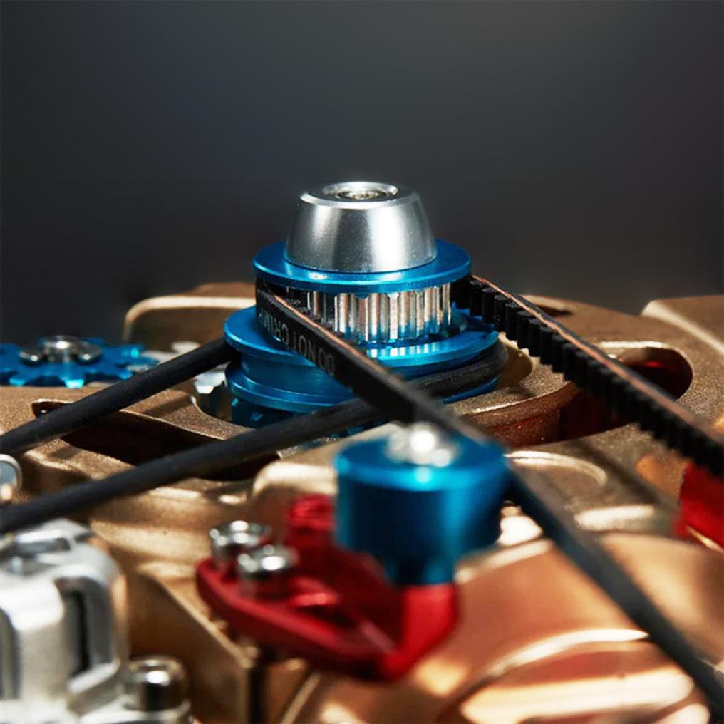 Puzzloria™ | DIY Single-cylinder Car Engine Assembly Kit Build Kit Gift Toy for Collection - Puzzloria