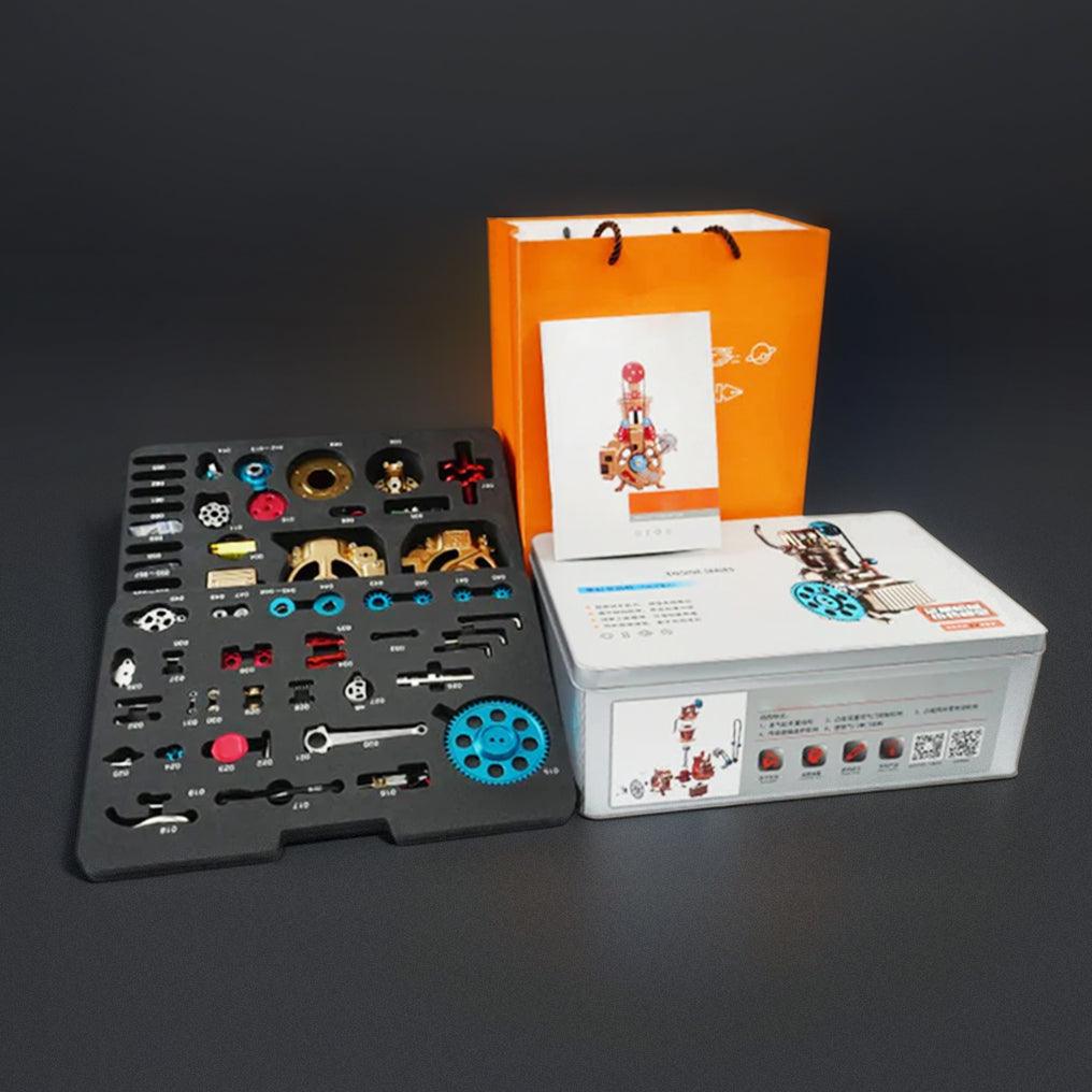 Puzzloria™ | DIY Single-cylinder Car Engine Assembly Kit Build Kit Gift Toy for Collection - Puzzloria