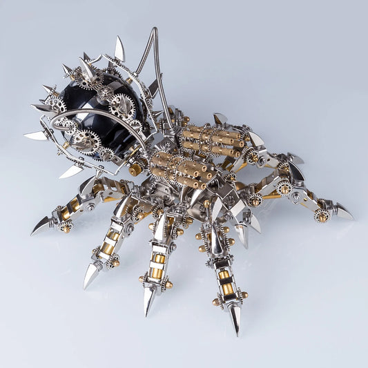 Puzzloria™ | DIY 3D Metal Tarantula with Black Speaker Puzzle Model Kit 1000+PCS - Puzzloria