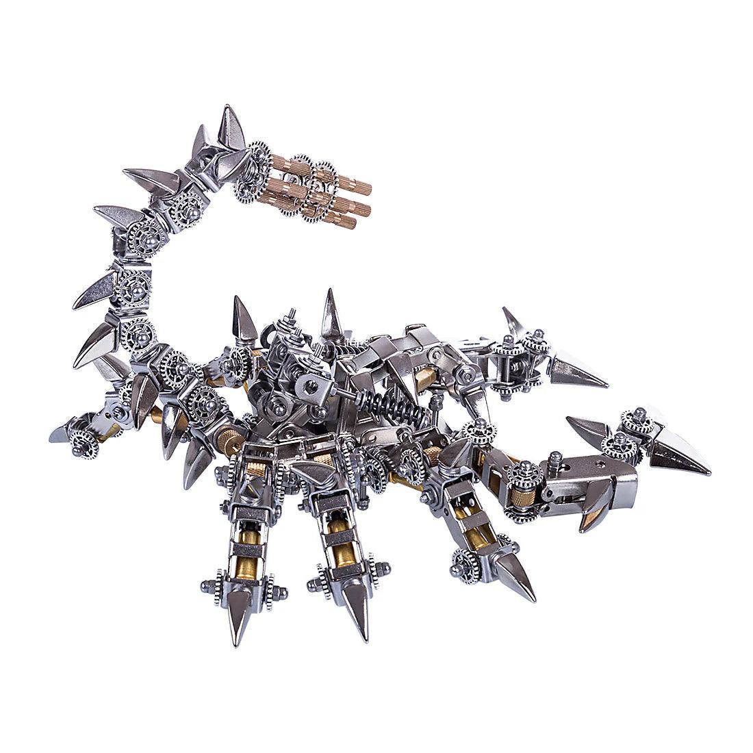 Puzzloria™ | DIY 3D Metal Mechanical War Scorpion Puzzle Model Assembly Kit - Puzzloria