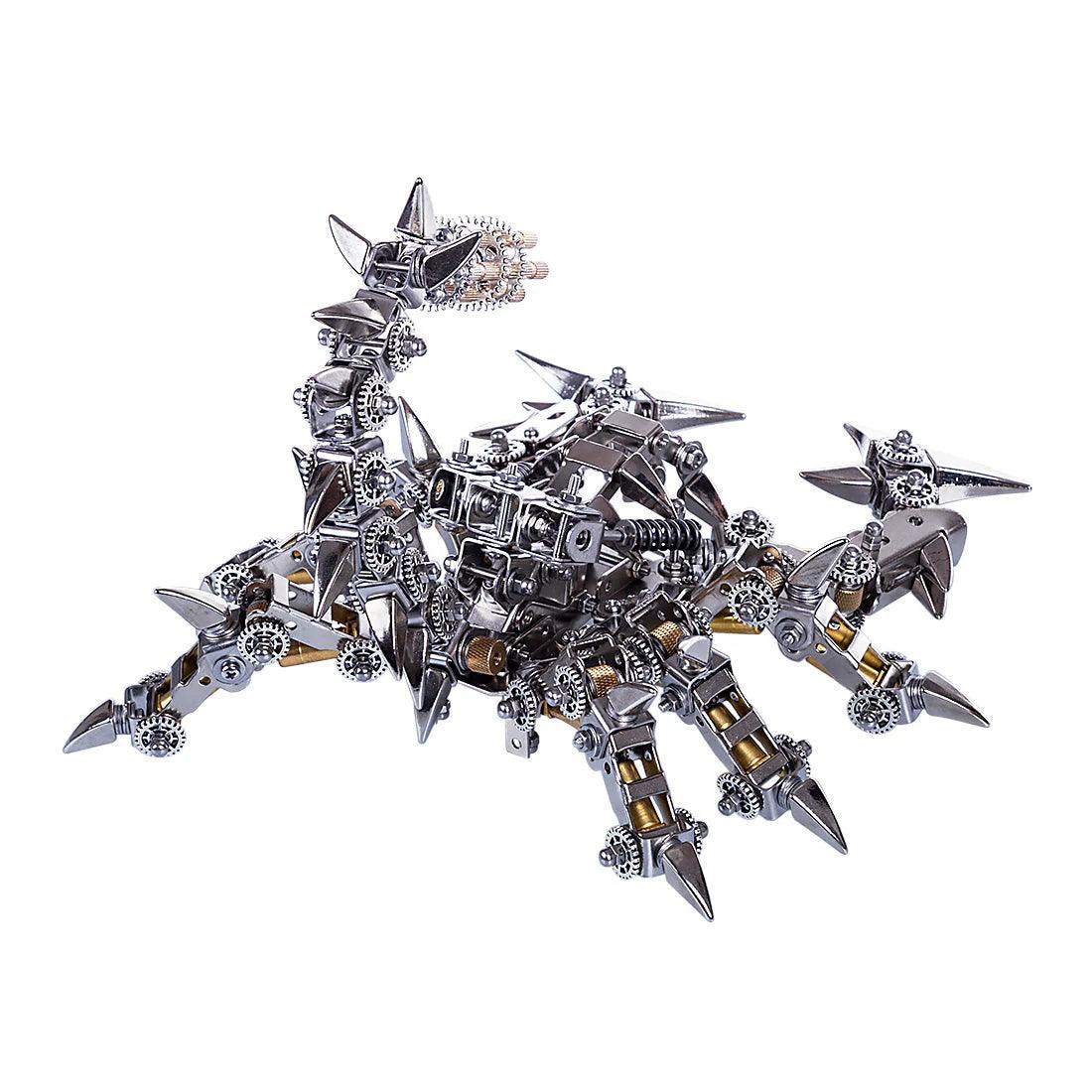 Puzzloria™ | DIY 3D Metal Mechanical War Scorpion Puzzle Model Assembly Kit - Puzzloria