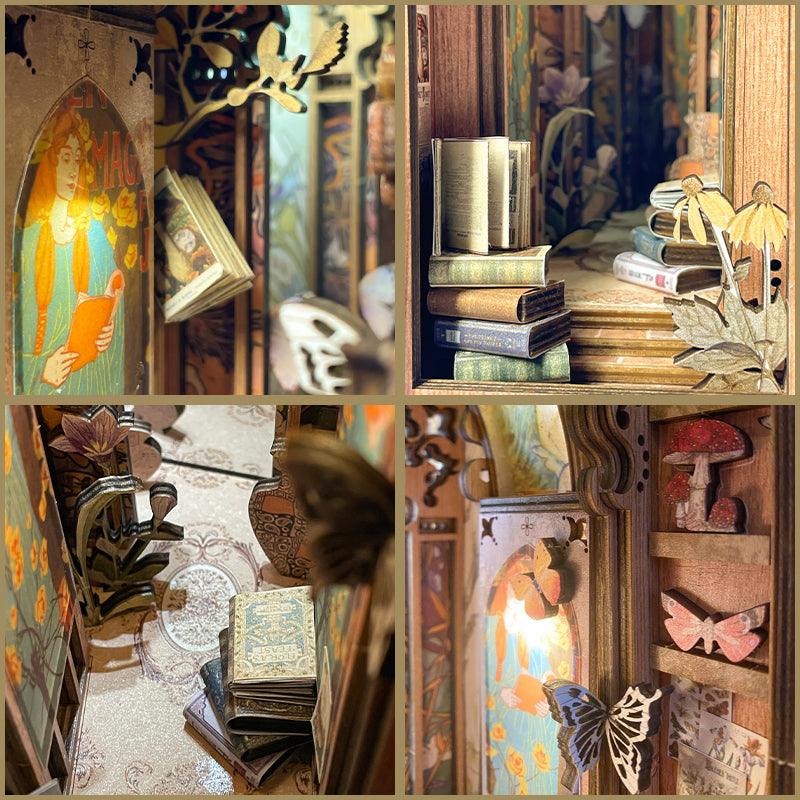 Puzzloria™ | DIY Booknook Kit (Butterfly of the Unknow Lands) - Puzzloria