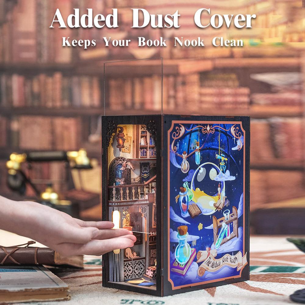 Puzzloria™ | DIY Booknook Kit(THE NEBULA REST ROOM) - Puzzloria