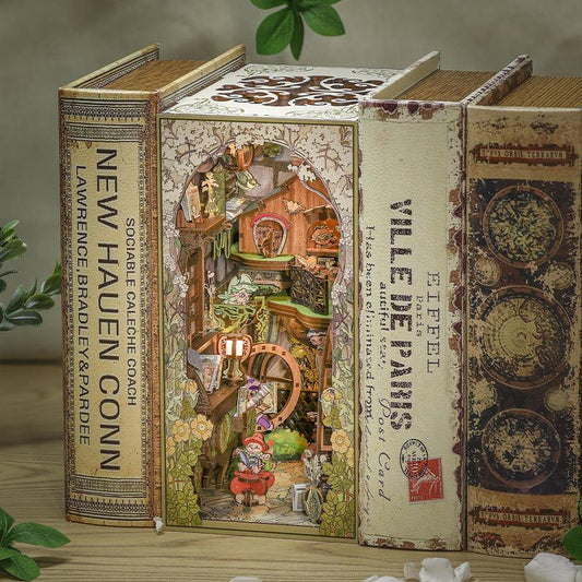 Puzzloria™ | DIY Booknook Kit (Elves Paradise) - Puzzloria