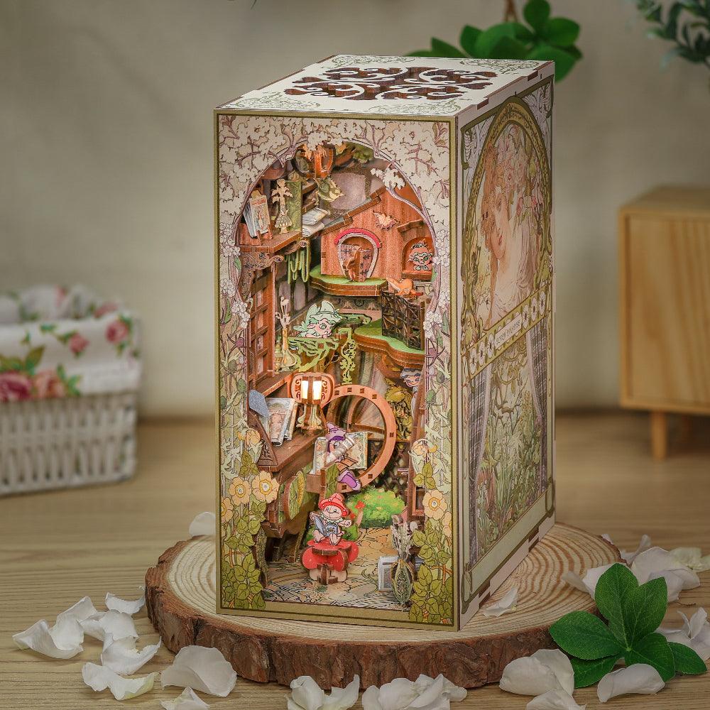 Puzzloria™ | DIY Booknook Kit (Elves Paradise) - Puzzloria