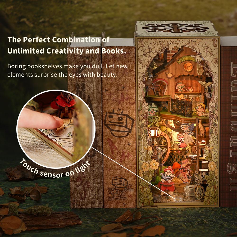 Puzzloria™ | DIY Booknook Kit (Elves Paradise) - Puzzloria